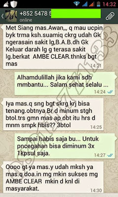 Testimoni obat wasir