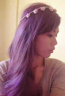 Manic panic purple haze hair of Vannessa Pinlac