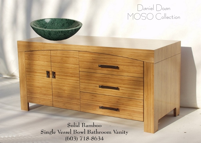 Bamboo Bathroom Vanity2