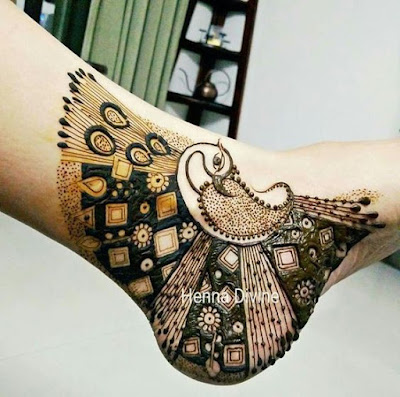 Contoh Gambar Henna di Kaki Yang Mudah dan Simple - Contoh ...
