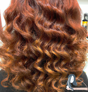 Auburn Curly Hair