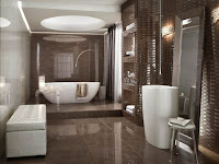 contemporary bathroom colors