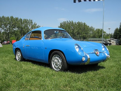 Fiat Abarth 750 GT Zagato, Fiat, classic sport car, sport car, car