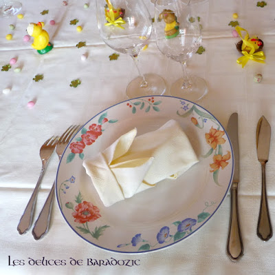 table de Pâques 2013