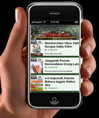 Cara Merubah Blog Anda Menjadi Mobile Blog