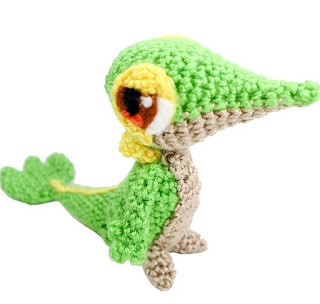 PATRON GRATIS SNIVY | POKEMON AMIGURUMI 35103