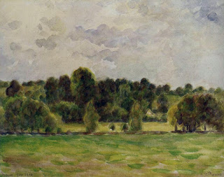 Eragny, Twilight, 1890