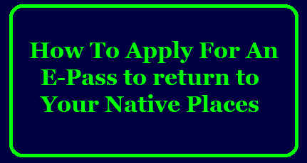 How To Apply For A Curfew E-Pass to return to your native places @ tsp.koopid.ai/epass TS police to issue e-Pass for stranded people వేరే ప్రాంతాలకు వెళ్లేవారికి ఈ–పాస్‌లుCoronavirus(Covid-19) Lockdown: How To Apply For A Curfew E-Pass Apply E-Pass to return to your native places, Telangana DGP in a tweet to stranded persons/2020/05/How-To-Apply-For-A-Curfew-E-Pass-to-return-to-your-native-places-tsp.koopid.ai-epass.html