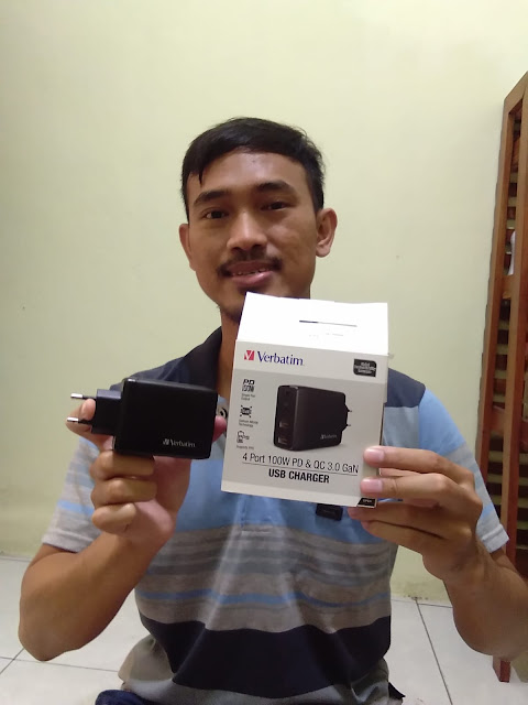 Adapter Charger Verbatim yang Fast Charging
