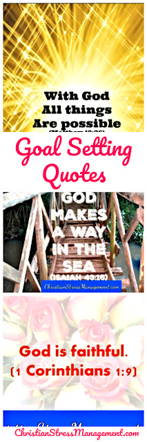 Motivational goal setting quotes from the Bible