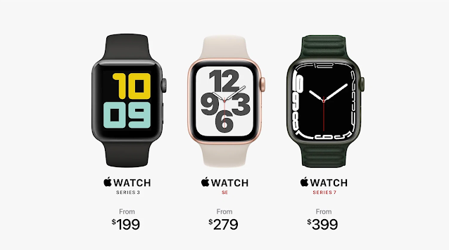 أعلنت شركة آبل عن Apple Watch Series 7 بشاشة أكبر مُعاد تصميمها