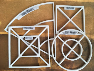 D&D Spell Templates 3D Printed