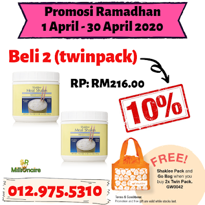 PROMOSI SHAKLEE APRIL 2020 - SET RAMADHAN