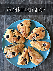 Vegan Blueberry Scones