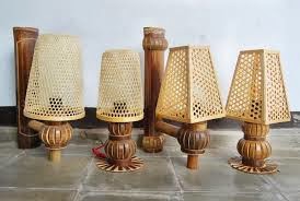Usaha Kerajinan Lampu Hias Dari Bahan Bambu - Peluang Usaha Terbaru