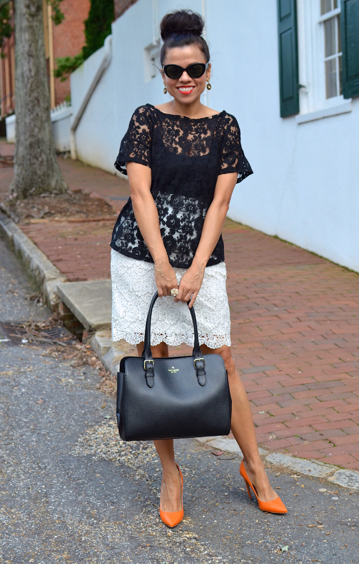 Day Time Outfit With Lace