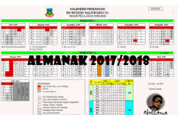 KALENDER ALMANAK PENDIDIKAN PROVINSI JAWA BARAT TAHUN PELAJARAN 2017/2018 