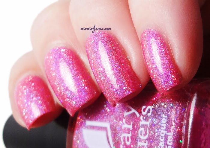xoxoJen's swatch of Literary Lacquers Laughs in Flowers