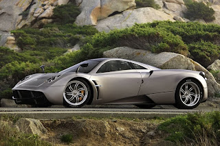 2012 Pagani Huayra has a 1350 Kg dry weight