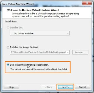 How to Install Ubuntu 20.04 LTS on VMware Workstation Player in Windows 7/8/10