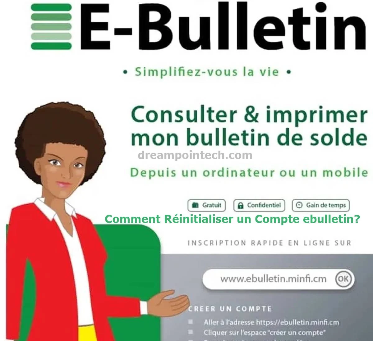 Comment Réinitialiser un Compte ebulletin?