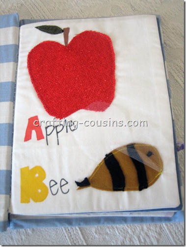 Textile Quiet Book (3)