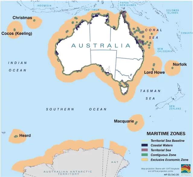 Ilustración 14 – Área de interés marítimo para Australia [2]: