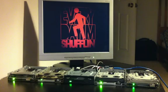 Party Rock Anthem on floppy drives