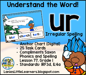 Letter Combination ur (Bossy r): Understand the Sentence!