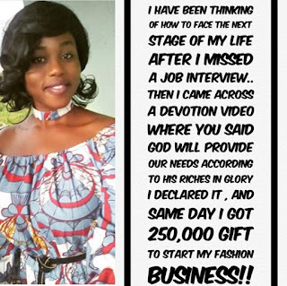 Glory be to God!!!! A lady got a gift worth 250k after following in frank Edwards Morning devotional Video | See in details