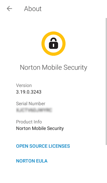 Norton Mobile Security Premium