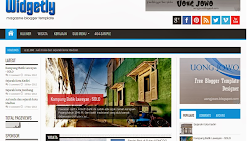 Widgetly Responsive Magazine Blogger Template