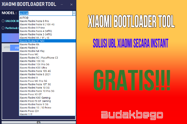 Xiaomi Bootloader Tool, Solusi UBL Xiaomi Secara Instant