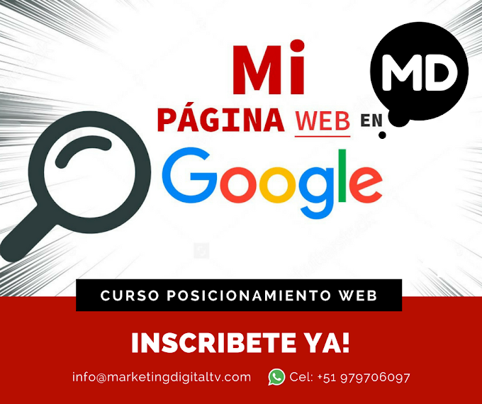 CURSO POSICIONAMIENTO WEB