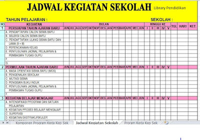  Bahan artikel ini dimuat untuk Kepala Sekolah Download Aplikasi Program Kerja Kepala Sekolah/Madrasah Terbaru