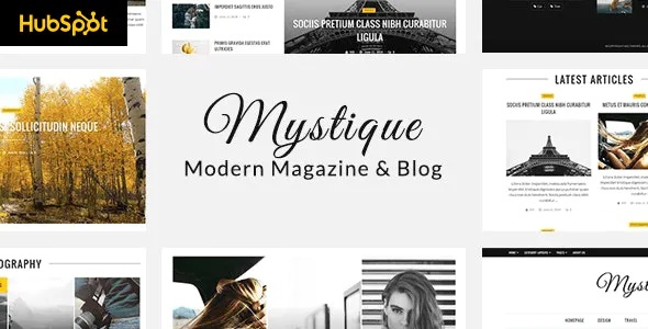 Best Hubspot Theme for Blog and Magazine