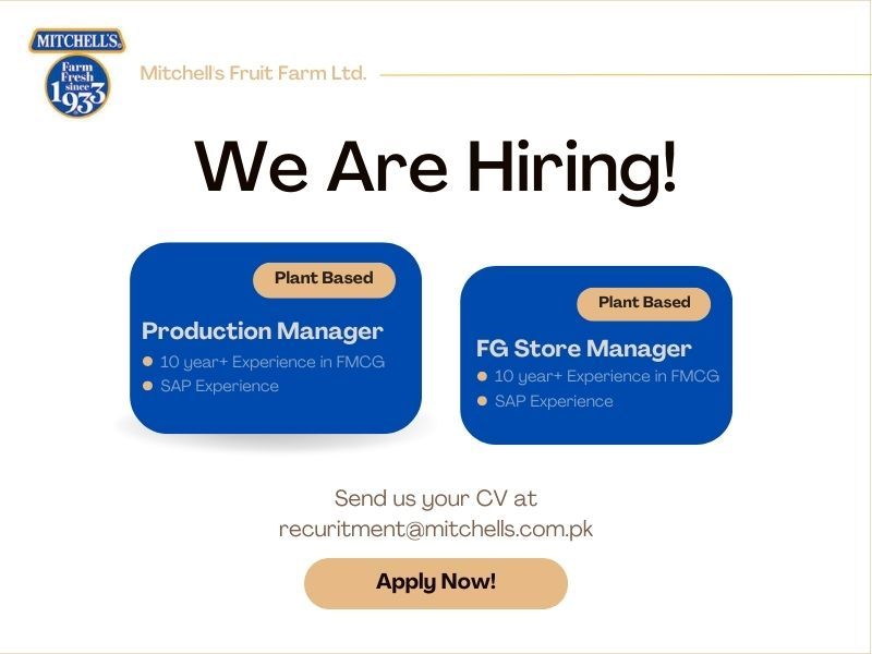 Jobs in Mitchell’s Fruit Farms Limited Jobs Octrober 2022