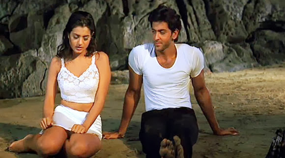 Hrithik Roshan & Amisha patel Wallpaper Download