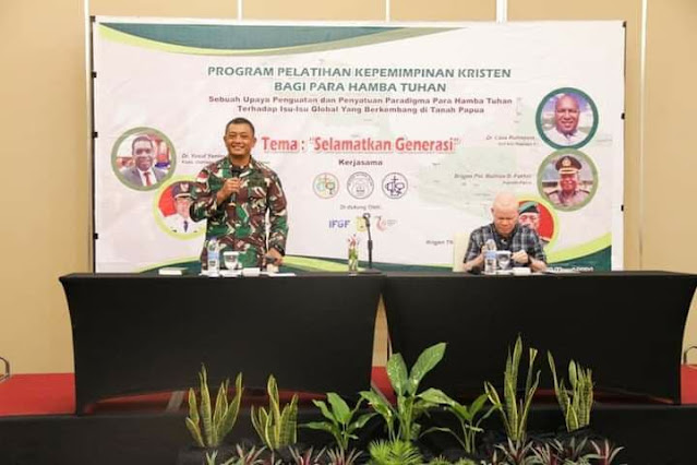 TNI Dukung Upaya Gereja Menyelamatkan Generasi Papua