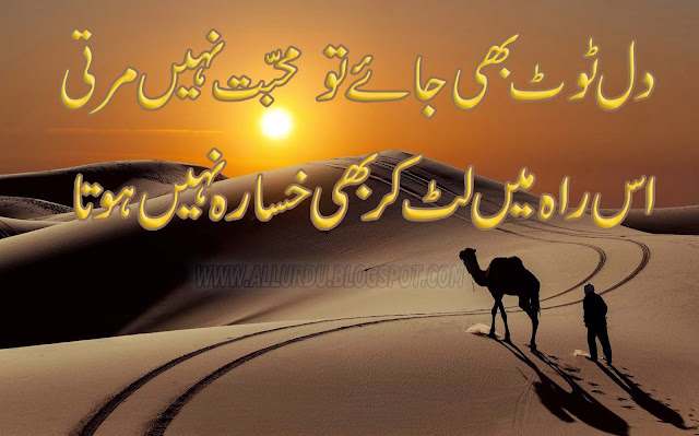 Designed 2 lines urdu poetry images