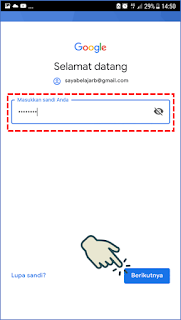 Cara masuk dan menambah akun Gmail di Android 7
