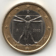 Vetruvian Man on the Euro