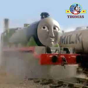 Tidmouth train shed Thomas the tank engine friends number 3 locomotive Henry the green engine