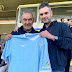 Sarri's Ongoing Bond With Lazio Fans: Receives New Historic Lazio Shirt As Token Of Fans' Fondness