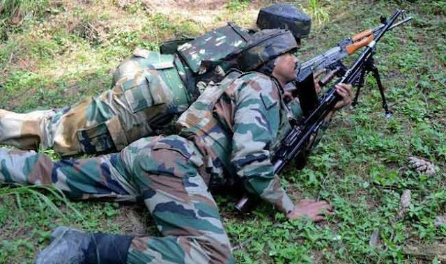 Jammu kashmir : के शोपियां में सेना का एनकाउंटर 4 आतंकी ढेर