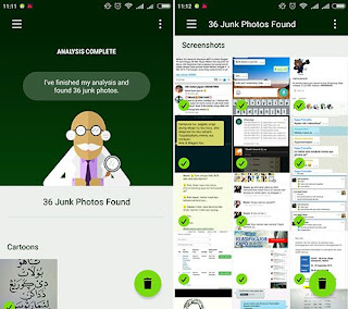 cara membersihkan memori dari foto WhatsApp