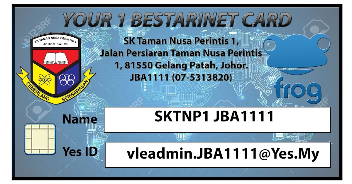 SK Taman Nusa Perintis 1 (JBA1111): KAD 1 BESTARI- FROG VLE
