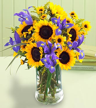 sunflower wedding bouquets