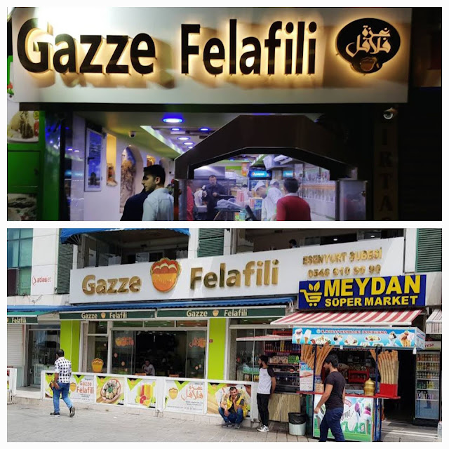 مطعم غزة فلافل في إسطنبول