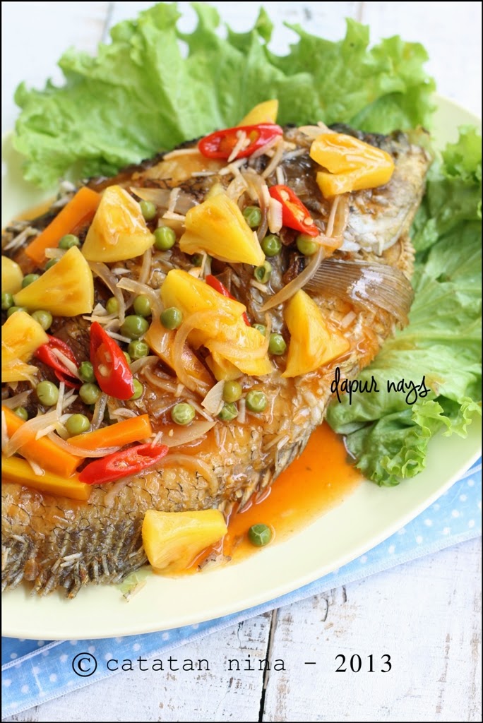 Resep Mudah Gurame Saus Nanas